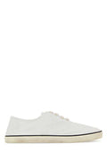 Women's Allacciate Sneaker White Fabric