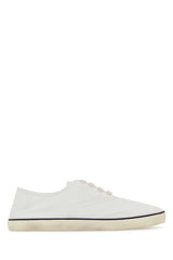Women's Allacciate Sneaker White Fabric