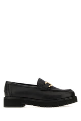 Women's Maryan Lug Loafer Black Calf