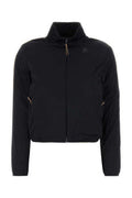Women's Stretch Nylon Reversible Jacket Black Elastane