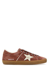 Men's Brick Suede Super Star Sneakers Redrustwhite