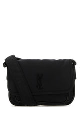 Men's Niki S Shoulder Bag Black Leather