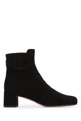 Women's Polly Bootie Black Leather Boot