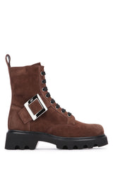 Women's Viv Rangers Boot Brown Suede