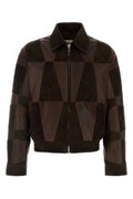 Men's Leather Jacket Brown Ovine Lamb