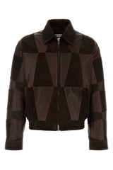 Men's Leather Jacket Brown Ovine Lamb