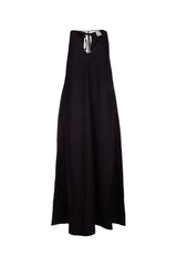 Women's Satin Dress Black Viscose