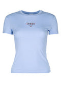 Women's T-Shirt Moderateblue T-shirts And Polos