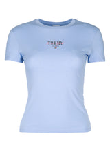 Women's T-Shirt Moderateblue T-shirts And Polos