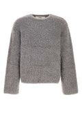 Men's Jermaine Sweater Gray Mohair Wool Nylon