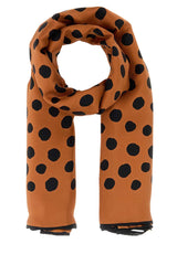 Women's Shawls Orange Silk