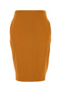 Women's Version Skirt Orange Viscose Cupro Elastane
