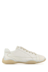 Women's Allacciate Sneaker White Lambskin
