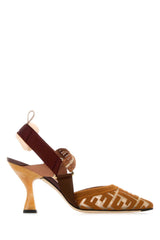 Women's Colibri Pump Tan Nylon