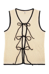 Women's Plage Vest Beige Vests