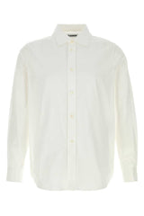 Men's Cotton Poplin Shirt White