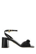 Women's Sandal Black Ovine Leather