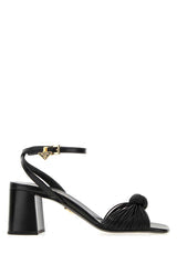 Women's Sandal Black Ovine Leather