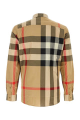 Men's Summerton Shirt Beige Cotton