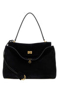 Women's Rodeo Top Handle Bag Black Calf