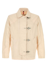 Men's Ganci Jacket Beige Linen