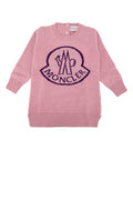 Boys' Logo-Intarsia Wool Dress Pink