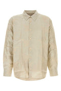 Men's Shirt Beige Exterior Lyocell Polyester