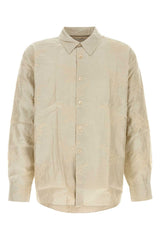 Men's Shirt Beige Exterior Lyocell Polyester