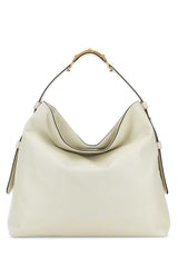 Women's Beatrix Shoulder Bag White Leather