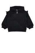 Boys' Clothing Hoodie Black Base Cotton Sweater