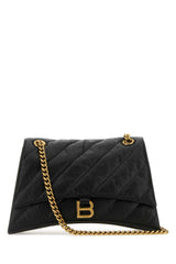 Women's Crush M Shoulder Bag Black Domesticated Calf