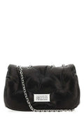 Women's Slam Shoulder Bag Black Corpo Leather Ovina