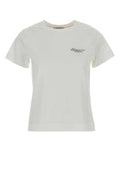 Women's T-Shirt White Cotton