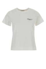 Women's T-Shirt White Cotton