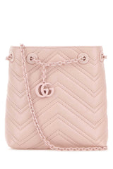 Women's Marmont Bucket Bag Pink Nappa Leather