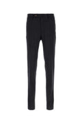 Men's Stretch Cotton Chino Navy Silk Elastane