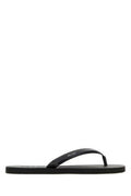 Men's Urban Thong Sandal Black Leather