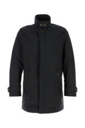 Men's Duca Trench Coat Black