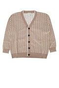 Boys' Micro Cardigan Beige