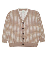 Boys' Micro Cardigan Beige
