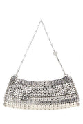 Women's Metal Chain Shoulder Bag Silver