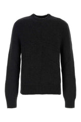 Men's Cashmere Crew-Neck Sweater Gray