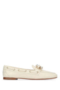 Women's Strass Loafer Beige Leather