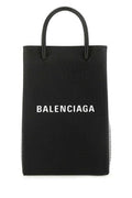 Women's Black Leather Phone Case 1000 Cover