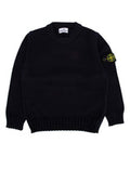 Boys' Logo-Patch Cotton Sweater Navy