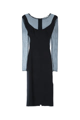Women's Longuette Dress Black