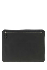 Men's Charcoal Fabric Clutch Grigiogrigio