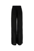 Women's Lena Trousers Black Polyester Elastane