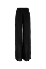 Women's Lena Trousers Black Polyester Elastane