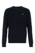 Men's Driver Sweater Navy Cotton
